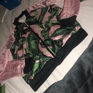 Adidas satin sstrack jacket